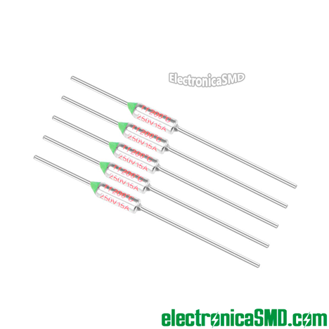 termofusible, fusible termico, guatemala, electronica, electronico, termofusible 15A 250V