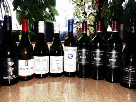 Neuseeland Weinprobe 2018 die Erste