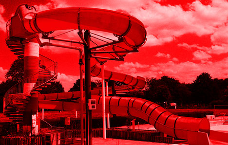 intrusive Gedanken, Horror-Albtraum im Schwimmbad / Auszug aus "Blackfin Boys II – Die Hölle soll warten"