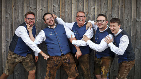 De Gaudimacha, Selfie von Band mit Publikum 