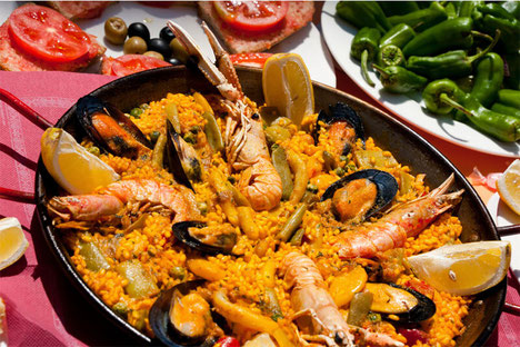 Paella marinera