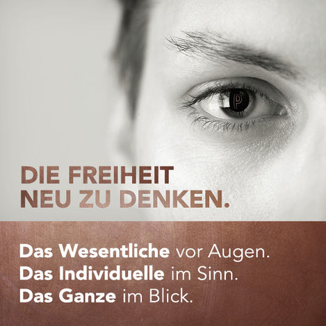 junge Frau im bildausschnitt darunter werbetext der cgm group
