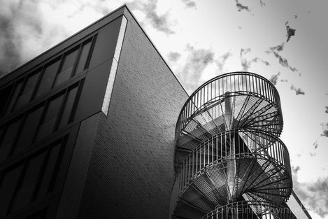 Feuertreppe Hamburg Hafencity Wendeltreppe Architektur
