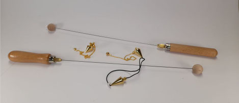 Einhandrute, Energierute® und 3 Pendel