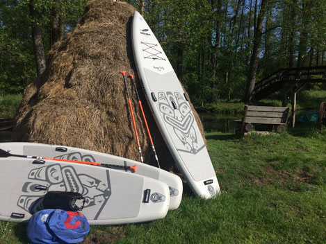 SUP-Verleih in Burg Spreewald