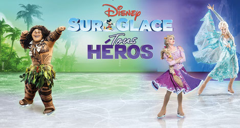 Disney sur glace un spectacle evenement CSE 2020 pour toute la famille special Groupe et CSE