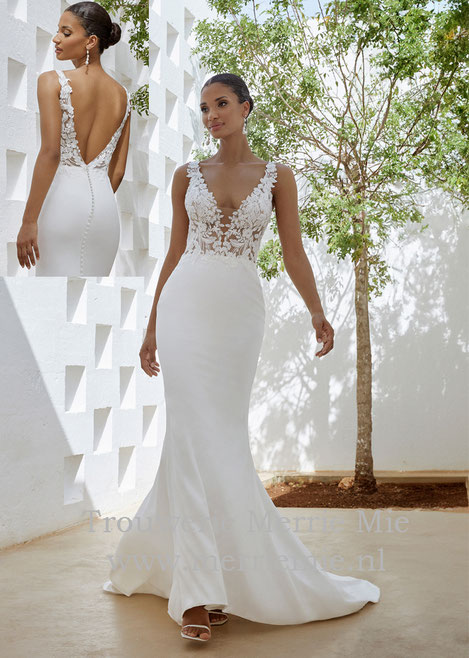 Justin Alexander bruidsmode, Ivoor, Adore, Adore by Justin Alexander, 11341 without sleeves