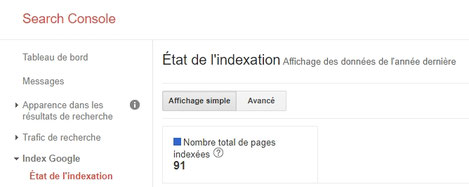 Etat de l'indexation de votre site avec e-cime.fr creation de site web pour les TPE