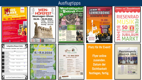 DigiBoard Aussflugtipps