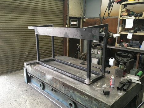 角パイプ60×60構造架台