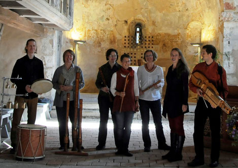 das Ensemble Montserrat in der Sankt Jacobi Kirche (Autobahnkirche) Wilsdruff