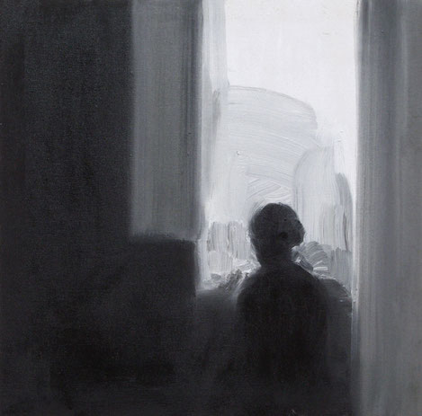 Schatten 50x50cm 2007 oil on canvas