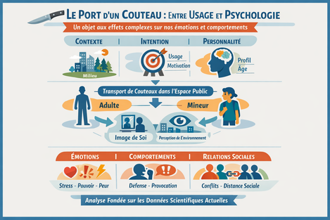 Les impacts psychologiques du couteau