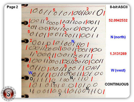 Rendlesham code binary page 2