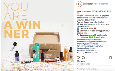 make up vegan, maquillage vegan, maquillage crueltyfree, makeup crueltyfree, vegan youarecosmetics
