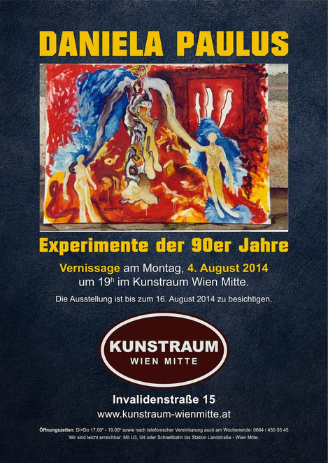 Kunstraum Wien Mitte Daniela Paulus Landstrasse Günther Wachtl Salzburger Festwochen Mirabellgarten Zwergerlpavillon Experimente 90er Jahre Art Brut