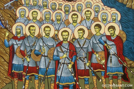 Сегодня Грузинская православная церковь помянет святых, погибших в «Крцанисской Битве»
