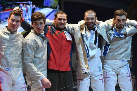 Грузинские саблисты стали чемпионами Европы 