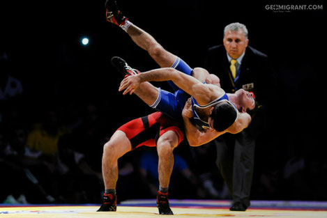 Сборная Грузии по вольной борьбе стала Чемпионом Европы