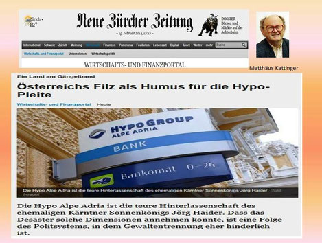 Filz als Humus für Hypo-Pleite