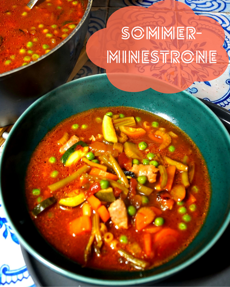 italienische Gemüsesuppe mit Salsiccia