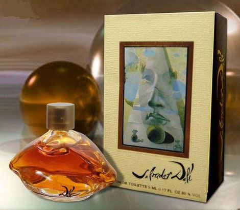 SALVADOR DALI - EAU DE TOILETTE 5 ML : BOUCHON PLASTIQUE DORE