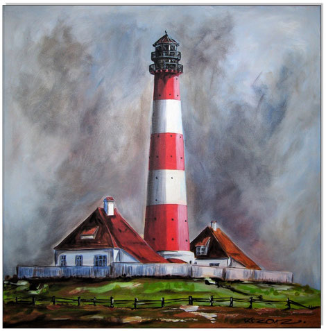 Leuchtturm Westerheversand