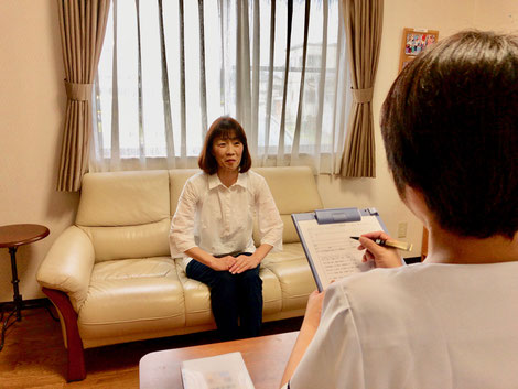 問診をしている様子の写真