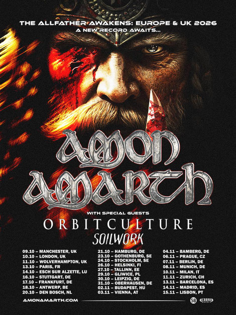 Amon Amarth - Europa Tour 2026