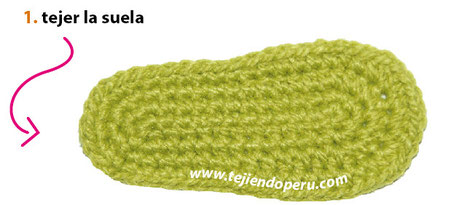 Tutorial: botitas con ondas para bebes (wiggle crochet baby booties free tutorial)