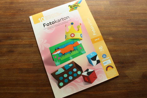 Fotokarton in DIN A3 300g/m² mit 10 Farben