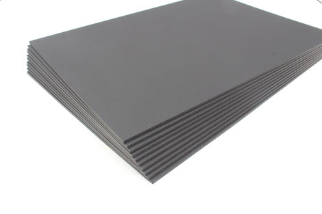 10 Stück Leichtschaumplatten oder Foamcoreplatten in 3mm Stärke