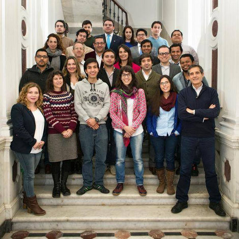 Participantes del III Seminario Iberoamericano sobre Juventud y Estrategias de Social  (Montevideo, Uruguay) en donde participó Celso Escobar Salinas