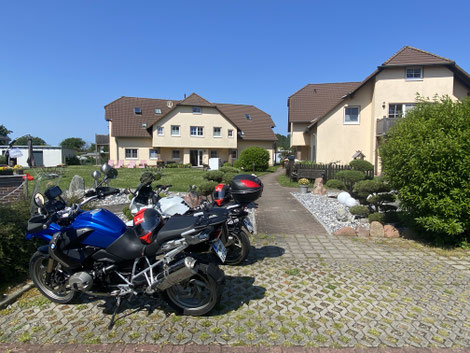 Für einen Motorradausflug bietet das Gästehaus Siebert einen idealen Ausgangspunkt über die Insel Rügen