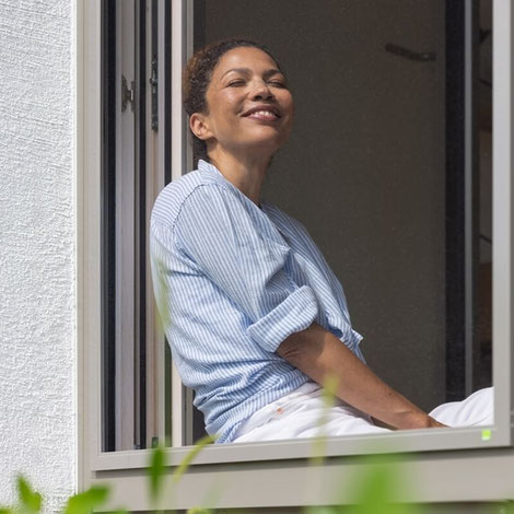 Insektenschutz Spannrahmen am Fenster, Lamellen Junker im Main-Kinzig-Kreis