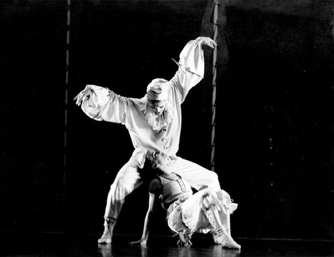 Ballett-Theater Hagen / PULCINELLA (Choreografie: Richard Wherlock / Tanz: Jane Hopper & J. Heckmann)