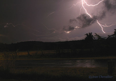 orage sur Chatillon, photo Jean Chevallier