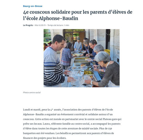 Le Progrès mai 2025