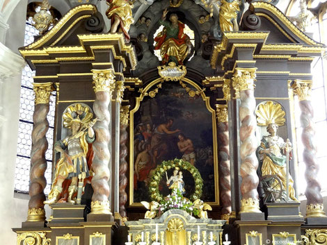 Hochaltar St. Johannes. Velburg