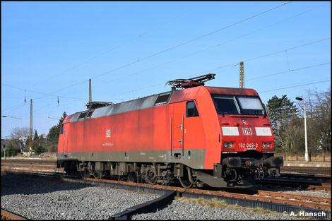 152 049-3 war am 29. Februar 2024 in Leipzig-Wiederitzsch abgestellt