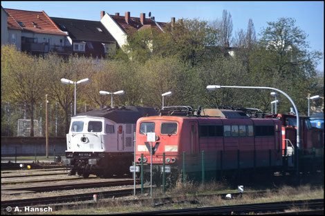 151 034-6 steht am 11.04.2026 bei LDK/Flex in Leipzig-Süd