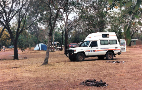 Campground in den Kimberleys