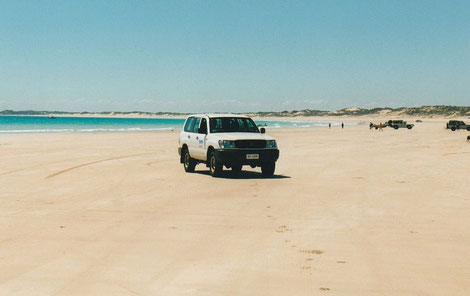 Mit dem Patrol auf dem Cable Beach