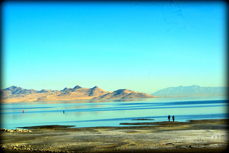 © Winifred. The Great Salt Lake, Utah. Tranquil and expansive.