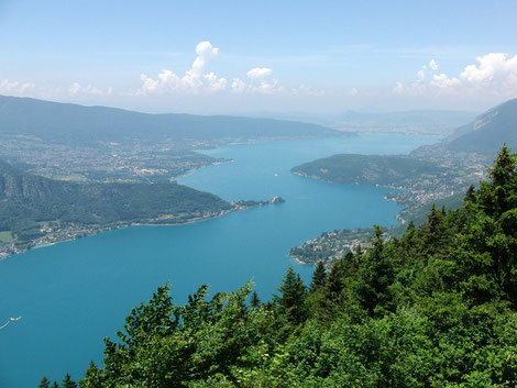 Blick auf den Lac d'Annecy