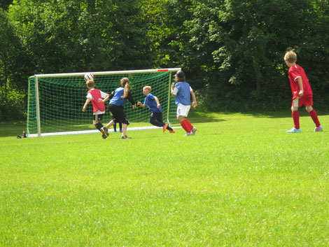 Fussballcamp der E-Jugend im BLSV Sportcamp Inzell Juni 2013