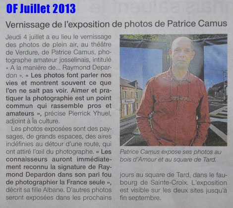 OF Juillet 2013