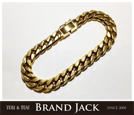 金 喜平ブレスレット シングル 80g K18を高額買取｜仙台 - 買取専門