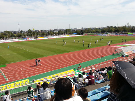 2013/9/22　FC岐阜vsガイナーレ鳥取　大垣市浅中公園総合グラウンド陸上競技場