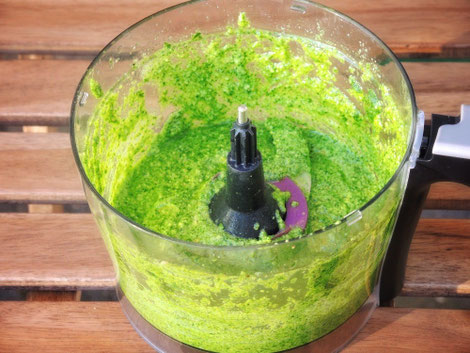 Bärlauchpesto mit Cashews
